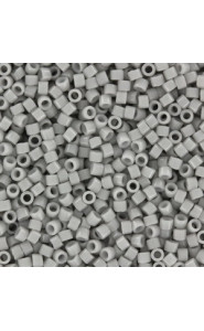 Miyuki delica Beads 11/0 - Opaque light smoke DB-1498 